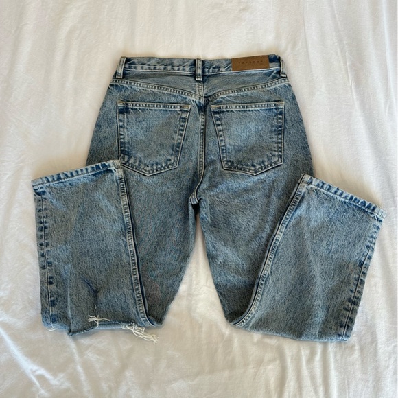Topshop Petite Straight Leg Jeans - Picture 4 of 5